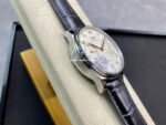 ZF Factory IWC Portuguese Automatic IW500704 42mm Steel Black Leather Strap Arabic Numerals Silver Dial - Image 5