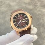 ZF Factory Patek Philippe Aquanaut 5164R-001 40.8mm Rose Gold Rubber Strap Brown Dial - Image 2
