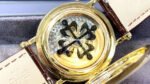 ZF Factory Patek Philippe Calatrava 5153J-001 38mm Yellow Gold Leather Strap Silver Dial - Image 7
