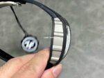 ZF Factory Richard Mille RM 055 42.7mm Carbon Fiber Black Rubber Strap Skeletonized White Dial - Image 5