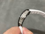 ZF Factory Richard Mille RM 055 42.7mm Titanium White Rubber Strap Skeletonized White Dial - Image 4