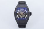 ZF Factory Richard Mille RM035 Titanium Rose Gold Rubber Strap Skeletonized Dial
