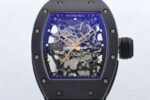 ZF Factory Richard Mille RM035 Titanium Rose Gold Rubber Strap Skeletonized Dial - Image 2