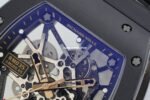 ZF Factory Richard Mille RM035 Titanium Rose Gold Rubber Strap Skeletonized Dial - Image 4