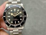 ZF Factory Tudor Black Bay 54 37mm M79000N-0001 Steel Aluminum Bezel Black Dial