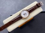 ZM Factory Patek Philippe Perpetual Calendar 5050J 40mm Rose Gold Leather Strap White Dial - Image 4