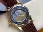 ZM Factory Patek Philippe Perpetual Calendar 5050J 40mm Yellow Gold Leather Strap White Dial - Image 7