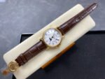 ZM Factory Patek Philippe Perpetual Calendar 5159 38mm Engraving Yellow Gold Leather Strap White Dial - Image 4