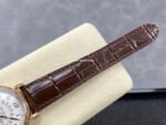 ZM Factory Patek Philippe Perpetual Calendar 5159G 38mm Engraving Rose Gold Leather Strap White Dial - Image 9