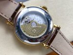 ZM Factory Patek Philippe Perpetual Calendar 5159G 38mm Engraving Yellow Gold Leather Strap White Dial - Image 7