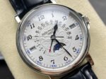 ZM Factory Patek Philippe Perpetual Calendar 5159G 38mm Steel Leather Strap White Dial - Image 2