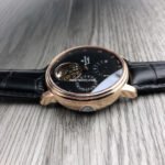JB Factory Blancpain Villeret 6025-1542-55b 42.5mm Rose Gold Leather Strap Black Dial - Image 5