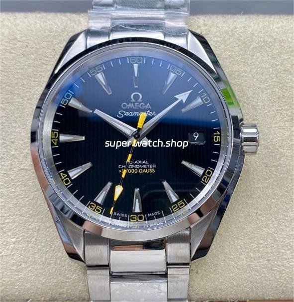 d2e61fa9-0b48-4538-acfa-b1be8b703f69.jpg N1 Factory Omega Seamaster Aqua Terra Master Co-Axial Chronometer 231.10.42.21.01.002 41.5mm Full Steel Black Dial - Image 1