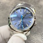 VS Factory Omega Seamaster Aqua Terra 220.10.41.21.03.002 41mm Full Steel Blue Dial - Image 3